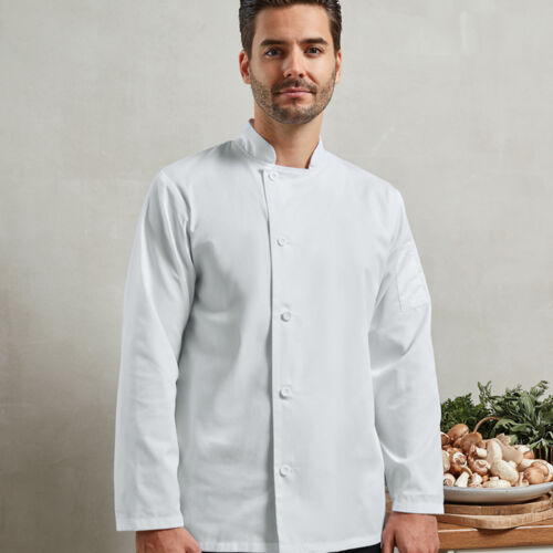 Premier Essential Long Sleeve Chef's Jacket Thumbnail