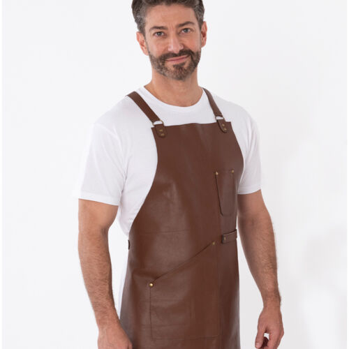 Joseph Alan Leather Bib Apron Thumbnail
