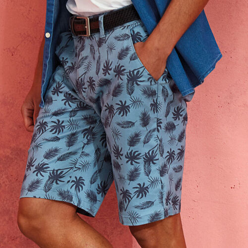 Men’s palm print shorts Thumbnail