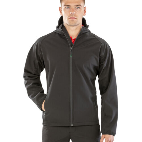 Recycled 3-layer printable hooded softshell Thumbnail