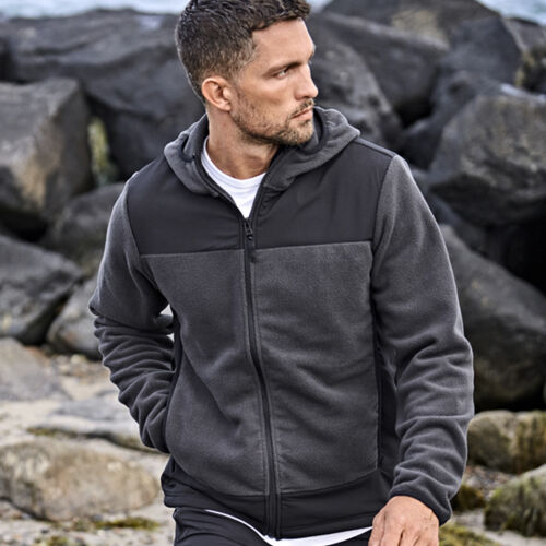 Tee Jays Mountain Hooded Fleece Jacket Thumbnail