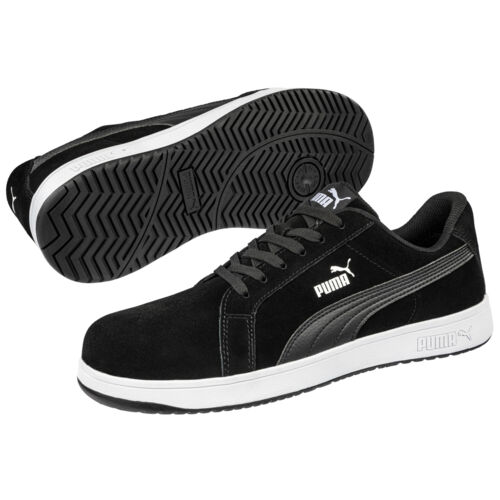 Iconic Suede Black Low S1PL ESD Thumbnail