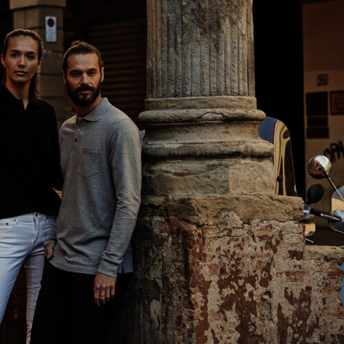 Clique Basic Polo L/S Pocket Thumbnail