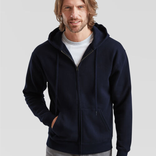 Men's Premium Hooded Sweat Jacket Thumbnail