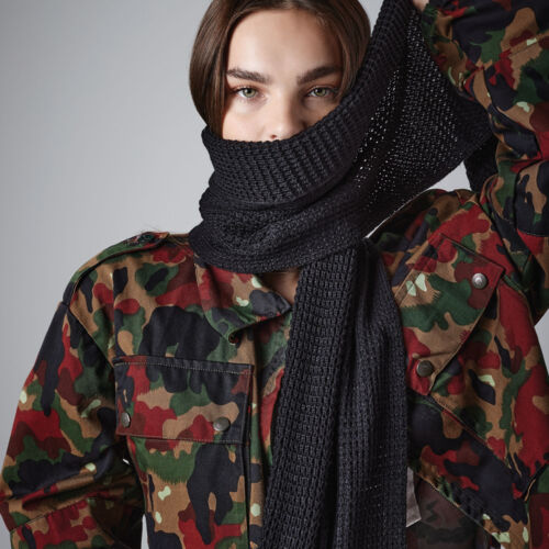 Classic Waffle Knit Scarf Thumbnail