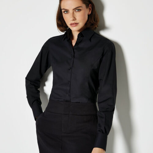Tailored Fit Long Sleeve Business Shirt Thumbnail