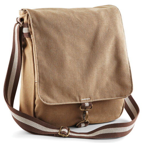 Quadra Vintage Canvas Messenger Thumbnail