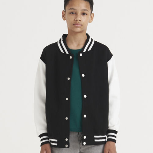 AWDis Kids Varsity Jacket Thumbnail