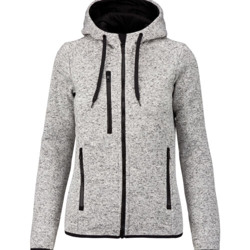 Proact Ladies Heather Hooded Jacket Thumbnail