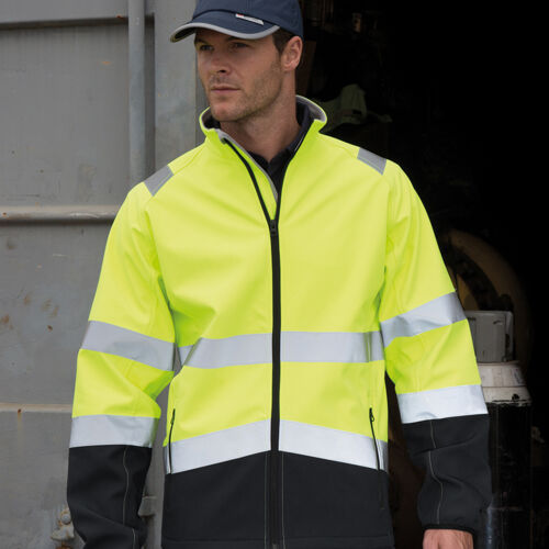 Result Safe-Guard Printable Safety Soft Shell Jacket Thumbnail