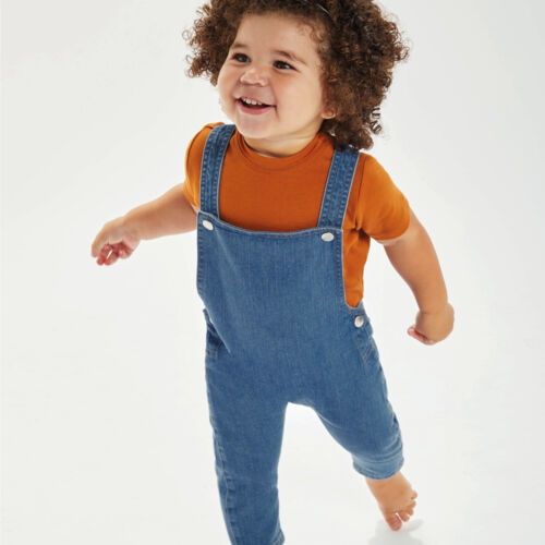 Baby Rocks Denim Dungarees Thumbnail